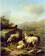 unknow artist Sheep 083 France oil painting artist